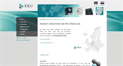Desktop Screenshot of eku-elektronik.de